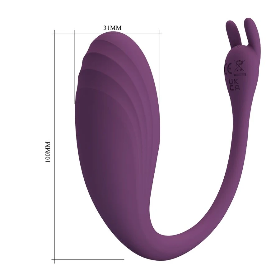 PRETTY LOVE - CATALINA VIBRATOR APP FERNBEDIENUNG LILA
